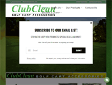 Tablet Screenshot of clubclean.net